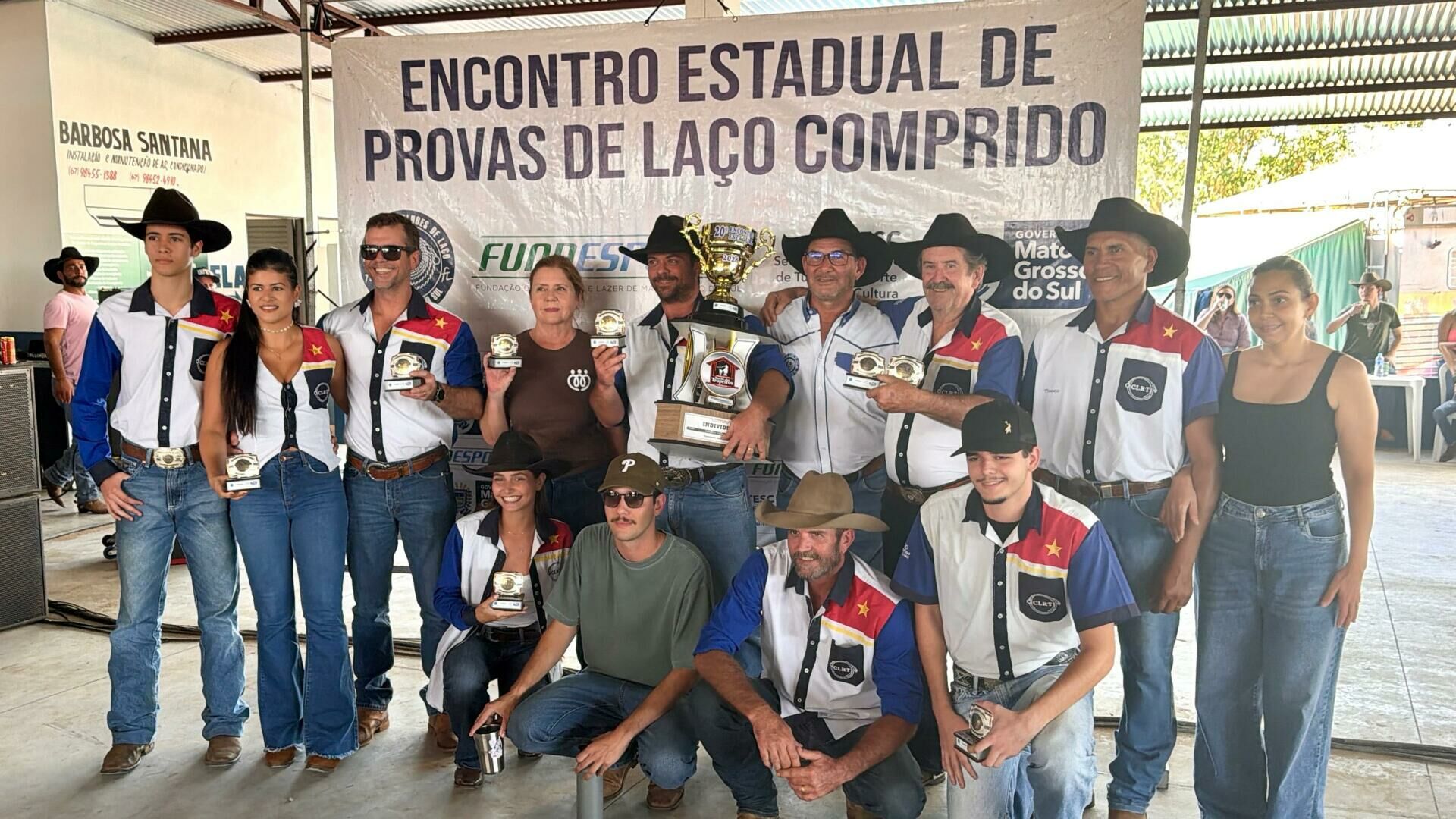 Imagem de compartilhamento para o artigo Clube Rancho dos Tropeiros reúne 532 laçadores, e divulga o resultado oficial da maior competição do laço em Figueirão da MS Todo dia